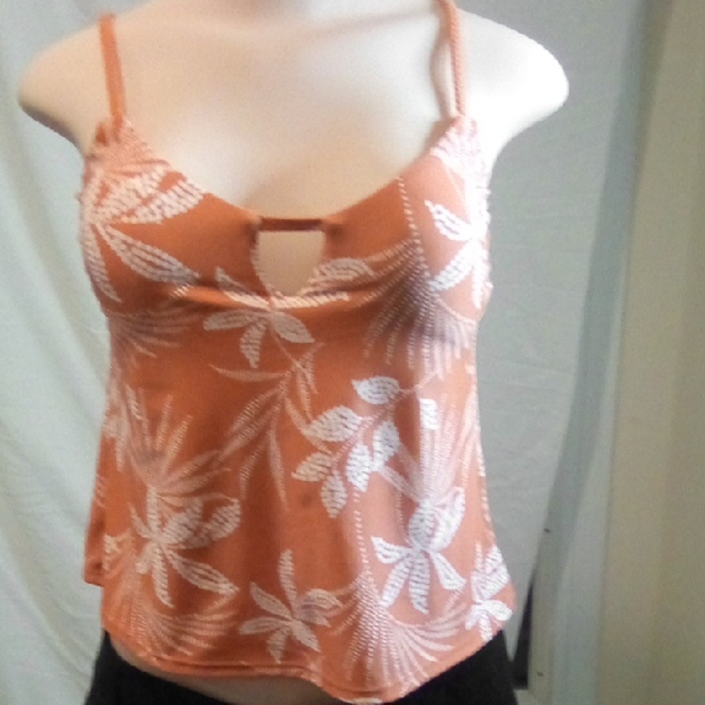 Shade & Shore Floral Camisole - Orange